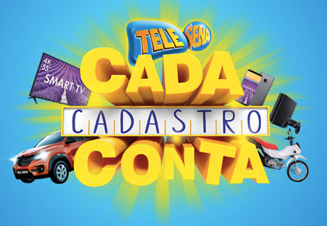 Promoção Tele Sena Cada Cadastro Conta