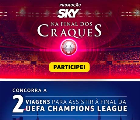 Promoção SKY Na Final dos Craques
