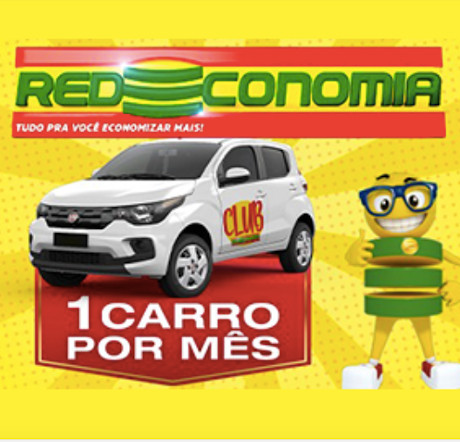 Achei Promoção Supermercado Redeconomia 1 Carro Por Mês