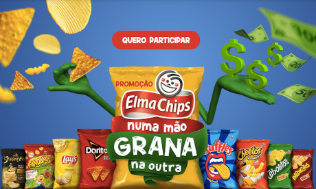 Achei Promoção Elma Chips Numa Mão Grana na Outra