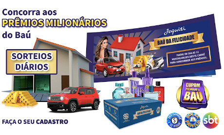 Achei Promoção Jequiti Cupom Premiado do Baú