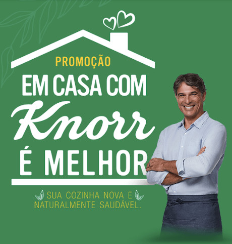 Achei Promoção Em casa com Knorr é melhor
