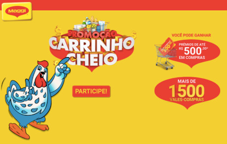 Achei Promoção Maggi Carrinho Cheio