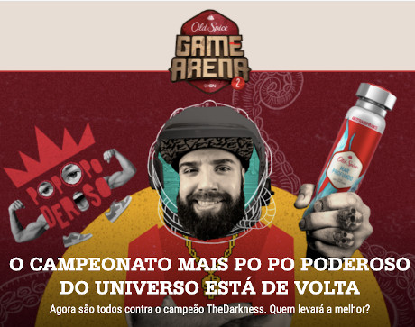Concurso Cultural Old Spice Game Arena