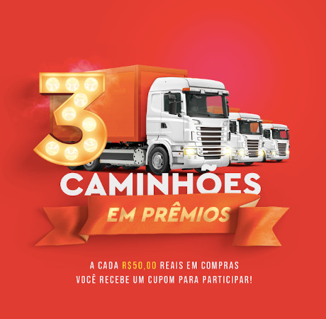 Achei Promoção Caminhão de Prêmios Leve