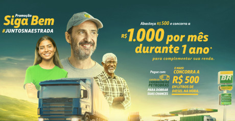 Achei Promoção Siga Bem Petrobras Juntos na Estrada