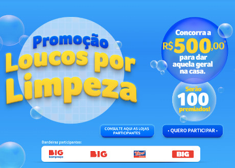 Promoção Loucos por Limpeza