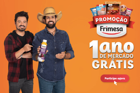 Promoção Frimesa 1 Ano de Mercado Grátis