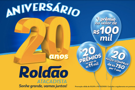 Aniversário de 20 anos do Roldão