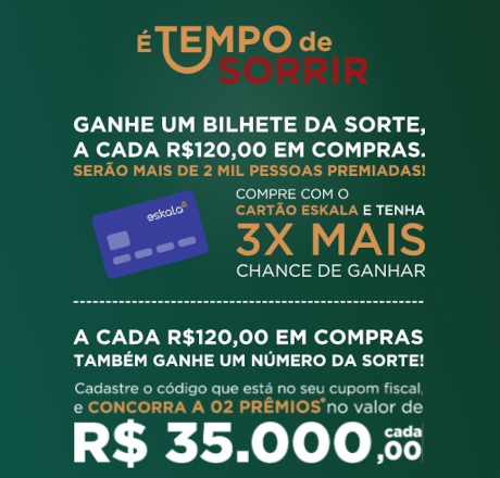 Promoção Eskala É Tempo de Sorrir