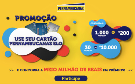 Promoção Use Cartão Pernambucanas Elo