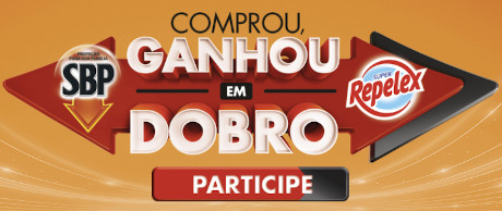 Promoção SBP e Repelex Comprou Ganhou em Dobro