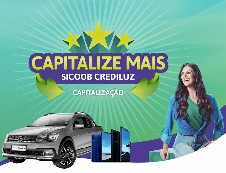 Promoção Sicoob Crediluz Capitalize Mais