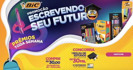 Promoção Bic Escrevendo O Futuro