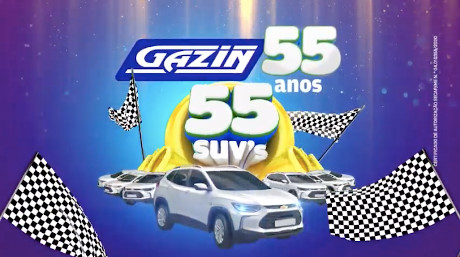 Promoção Gazin 55 Anos 55 SUV ?s