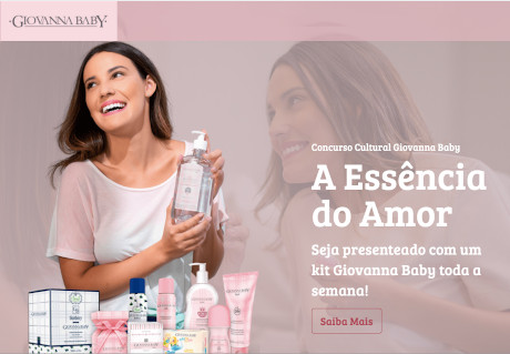 Concurso Cultural Giovanna Baby A Essência do Amor