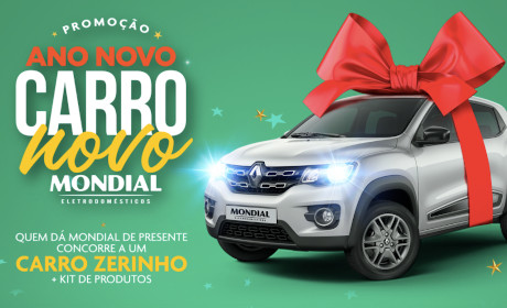 Promoção Mondial Ano Novo Carro Novo