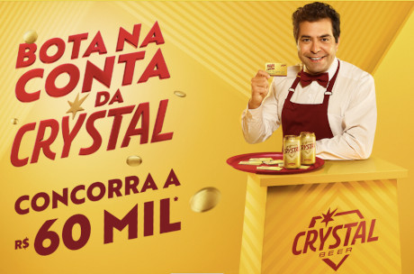 Promoção Bota na Conta da Crystal