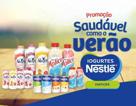 Promoção Iogurtes Nestlé Saudável Como o Verão
