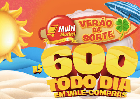 Promoção Multi Market Verão da Sorte