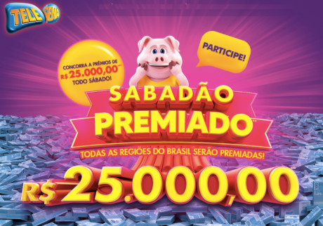Promoção Tele Sena Sabadão Premiado