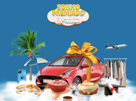 Promoção Sonho Premiado Casa de Bolos