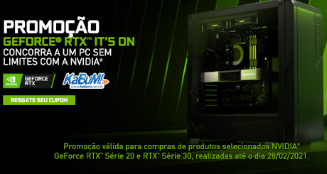 Promoção Kabum GeForce RTXON