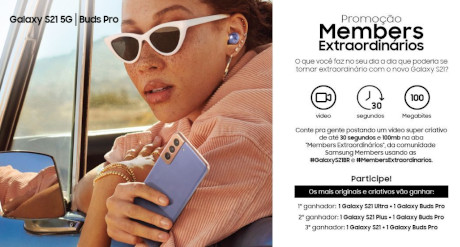 Promoção Samsung Members Extraordinários