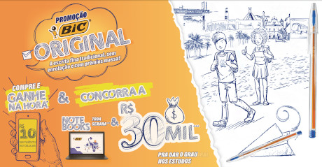Promoção Bic Original