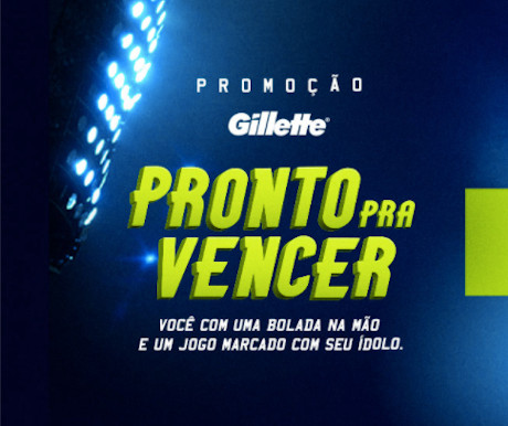 Promoção Gillette Pronto Pra Vencer