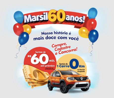 Promoção Marsil Aniversário 60 anos