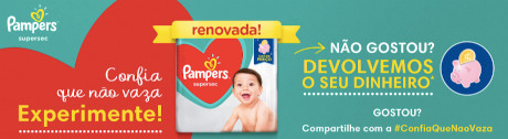 Promoção Pampers Supersec Renovada