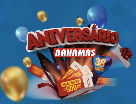 Promoção Aniversário do Bahamas