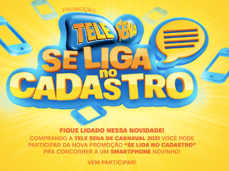 Promoção Tele Sena Se Liga No Cadastro
