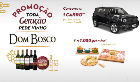 Promoção Toda Geração Pede Vinho Dom Bosco