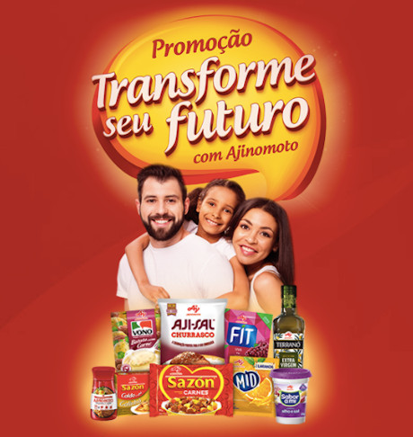 Promoção Transforme Seu Futuro com Ajinomoto