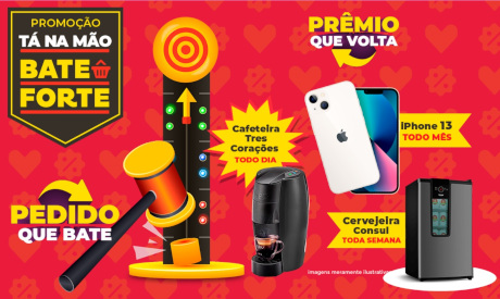 Promoção Bate Forte Tá Na Mão