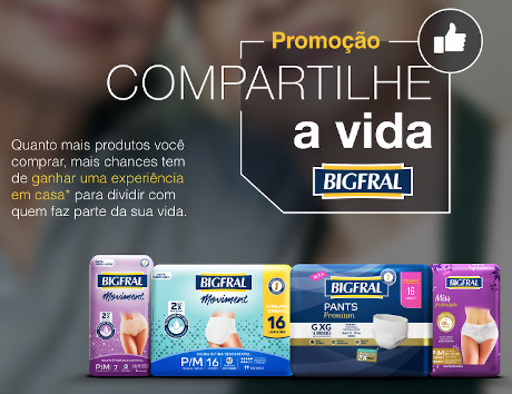 Promoção Compartilhe A Vida Bigfral