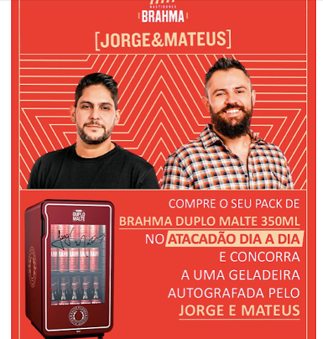 Promoção Brahma Bastidores com Jorge & Mateus