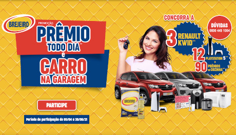 Promoção Brejeiro Prêmio Todo Dia e Carro na Garagem