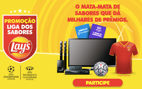 Promoção Lay’s Liga dos Sabores