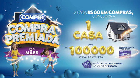 Promoção Comper Compra Premiada Edição Mães