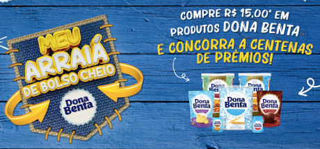 Promoção Dona Benta Meu Arraiá de Bolso Cheio