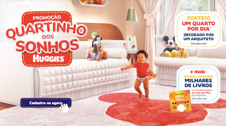 Promoção Quartinho dos Sonhos Huggies