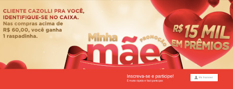Promoção Minha Mãe Me Dá Sorte