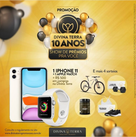 Promoção Divina Terra Show de Prêmios Pra Você