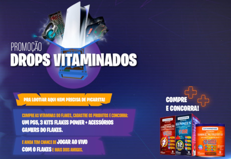 Promoção Drops Vitaminados