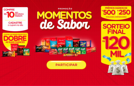 Promoção Parati Momentos de Sabor