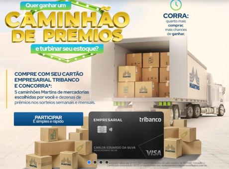 Promoção Caminhão de Prêmios Tribanco