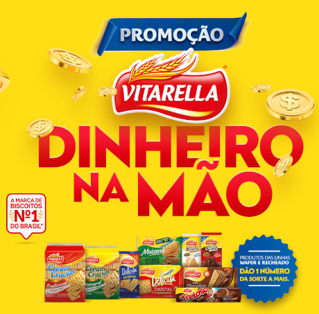 Promoção Dinheiro Na Mão Vitarella